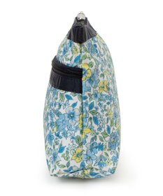 LeSportsac COSMETIC CLUTCH/タペストリーフラワーブルー