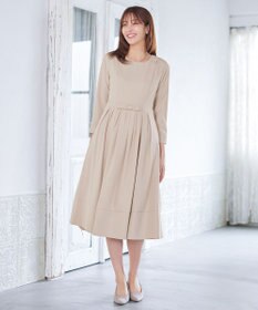 Tiaclasse L 【セレモニー・新色追加】リボンベルトフレアワンピース