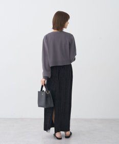 earth music&ecology シャイニーベロアスカート