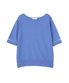 Green Parks 袖シアーニットプルオーバー