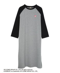 Green Parks ■別注　ＬＯＶＥ　ＢＯＡＴ　ラグランワンピース