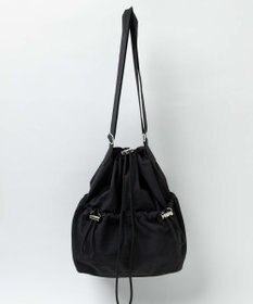 WEGO ナイロン巾着ショルダー