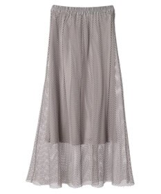 Green Parks ・ＥＬＥＮＣＡＲＥ　ＤＵＥ　メッシュギャザースカート