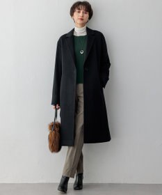 23区 【Oggi2月号掲載/洗える】カシミヤブレンド クロップド ニット