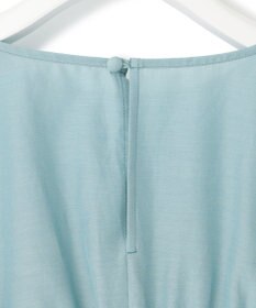 23区 【洗える】シアーコットンシルク シャーリング デザイン ブラウス