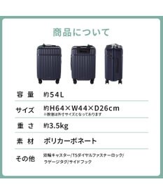 ACE BAGS & LUGGAGE HAyU × ace. セローム スーツケース 54リットル サイドフック ラゲージタグ 09332