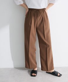 Green Parks 麻調合繊イージーパンツ