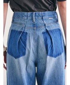 AMERICAN HOLIC アシンメトリーデニムワイドパンツ