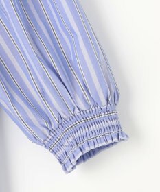 ANY L 【接触冷感/UVカット/抗菌防臭/速乾】エニイファンクション シャーリングブラウス