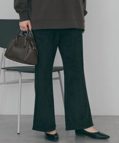 AMERICAN HOLIC ヌバック調ベイカーフレアパンツ