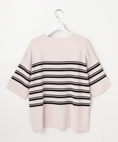 ANY SIS 【アイスタッチ】ボートネックニット プルオーバー