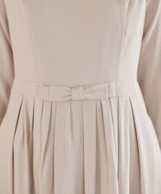 Tiaclasse L 【セレモニー・新色追加】リボンベルトフレアワンピース