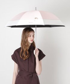 MOONBAT 【 遮光率100％/遮熱/UV】PAUL&JOE ACCESSOIRES(ポール&ジョー) 晴雨兼用日傘 スウィングヌネット ネコ 長傘