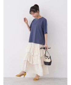 earth music&ecology ＢＯＸシルエットＴ（汗じみ防止）