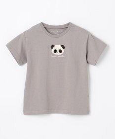 ANY KIDS オーガビッツアニマルサガラ刺繍Ｔシャツ