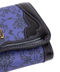 ANNA SUI リーブル 内Lファスナー二つ折り財布