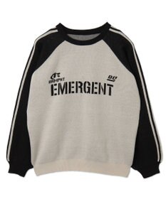 WEGO ゲームグラフィックラグランジャガードニット