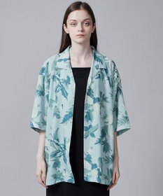 WEGO 【ユニセックス着用ITEM/MLサイズ展開】トロミアロハシャツ（S）