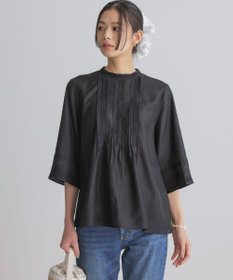 組曲 クラウドローン ブラウス ブラック系