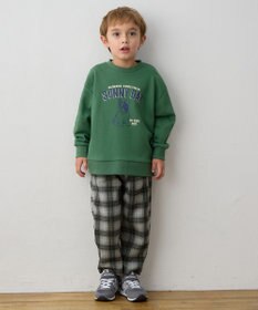 ANY KIDS アニマルプリント 裏毛トレーナー