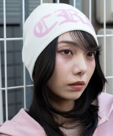 WEGO スプレープリントビーニー