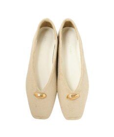 Green Parks メタルポイントローパンプス