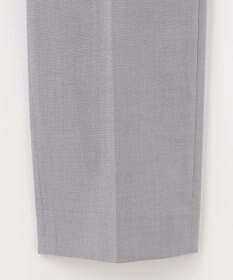 J.PRESS LADIES 【洗える・撥水・防汚】コットンFITTYシャーク テーパード パンツ