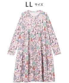 tsumori chisato SLEEP ツモリチサト ワンピース 長袖 ルームウエア レディース UNX573 /ワコール
