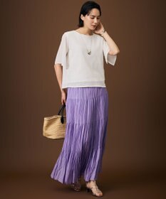 自由区 【SHIHOさん着用・可変デザイン・季節を彩る素材】ワイドライフィア トートバッグ