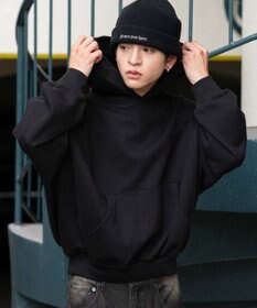 WEGO 【ユニセックス着用ITEM】バルーンクロップドプルパーカー