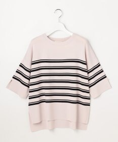 ANY SIS 【アイスタッチ】ボートネックニット プルオーバー