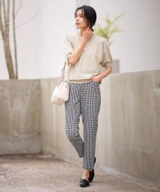 ANY 【洗濯機可/UVケア】ラメニットドルマンプルオーバー