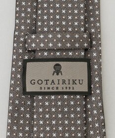 GOTAIRIKU  GOTAIRIKU別注【日本製】シルク ネクタイ_小紋柄