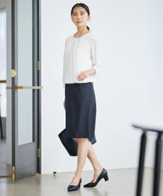 23区 【セットアップ対応】ファインネスウール タイト スカート