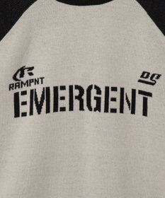 WEGO ゲームグラフィックラグランジャガードニット