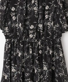 ANY SIS 【洗える】フラワープリント ワンピース