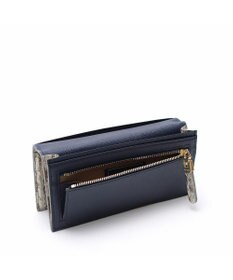 A.D.M.J. 【スネークレザー】アールデコモチーフロングウォレット