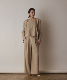 GRACE CONTINENTAL バックシャンノーカラージャケット