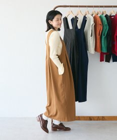 CRAFT STANDARD BOUTIQUE キナリノコラボ/タックジャンパースカート/24AW