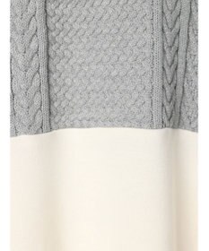 CRAFT STANDARD BOUTIQUE ニットドッキング裏毛プルオーバー