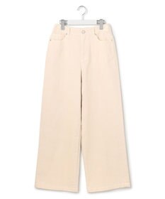 23区 【先行予約】コットンコーデュロイストレッチ ワイドパンツ