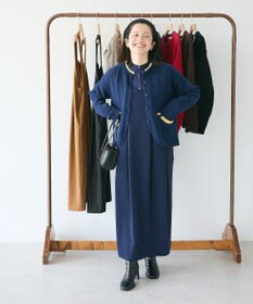 CRAFT STANDARD BOUTIQUE キナリノコラボ/タックジャンパースカート/24AW