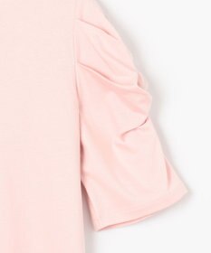 ANY シルケットスムース ツイストタックスリーブトップス