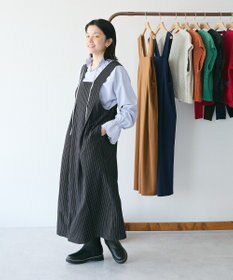 CRAFT STANDARD BOUTIQUE キナリノコラボ/タックジャンパースカート/24AW
