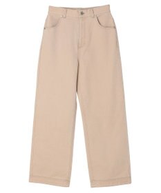 earth music&ecology コットンツイルバギーパンツ