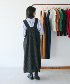 CRAFT STANDARD BOUTIQUE キナリノコラボ/タックジャンパースカート/24AW