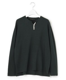 23区 ウールブレンド ラインパール プルオーバー