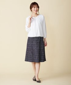 J.PRESS LADIES ファンシーツイード スカート