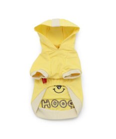 PET PARADISE 犬 服 ディズニー くまのプーさん パーカー 【小型犬】 顔 ワッペン