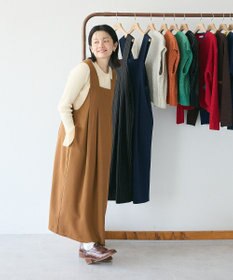 CRAFT STANDARD BOUTIQUE キナリノコラボ/タックジャンパースカート/24AW